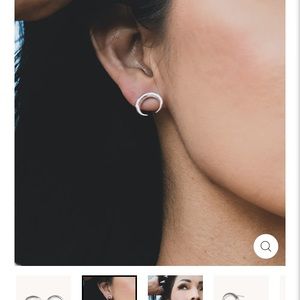 Tskies sterling silver Desert Blossom studs